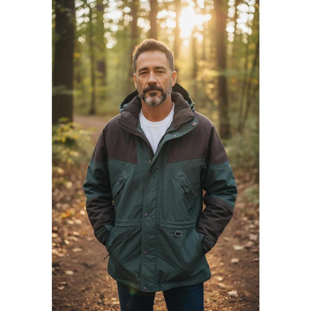 Performance Outfitters Green Men's Outdoor‎ Jacket Sz Large